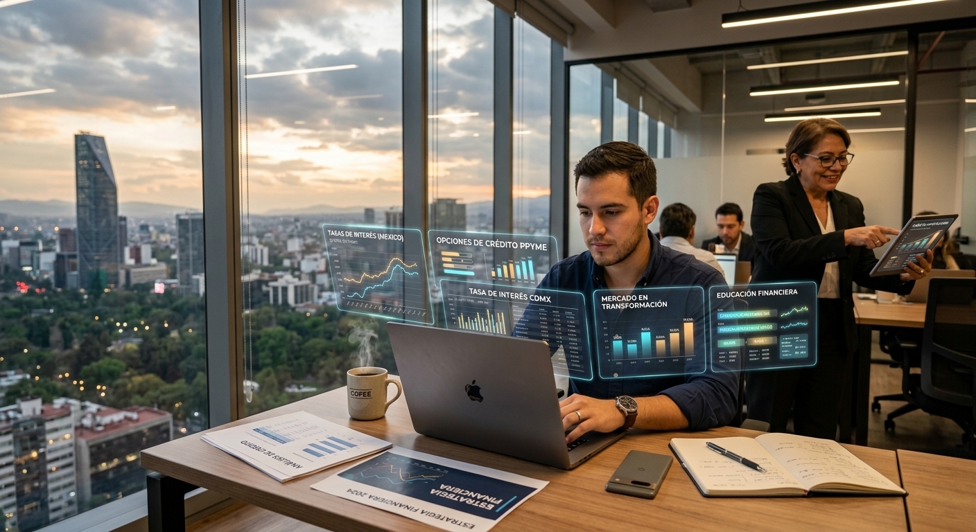 Estadísticas de inclusión financiera y créditos online en México